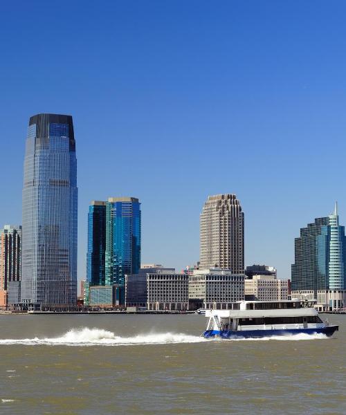 A beautiful view of Hoboken