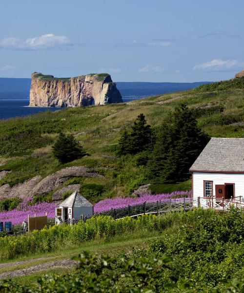 A beautiful view of Gaspé