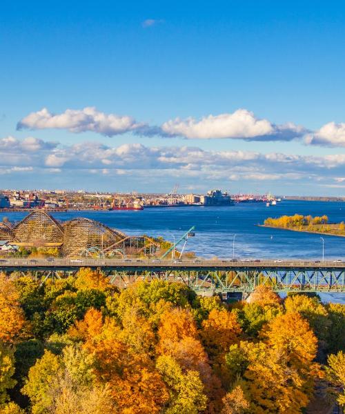A beautiful view of Longueuil