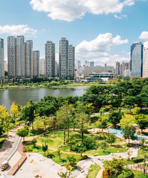 A beautiful view of Suwon