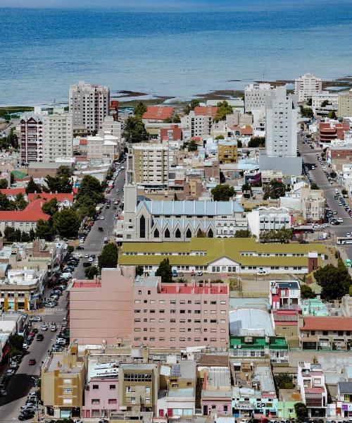 Una bellissima vista di Comodoro Rivadavia
