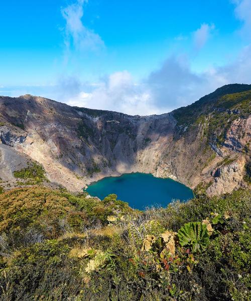 Uma bela vista de Cartago