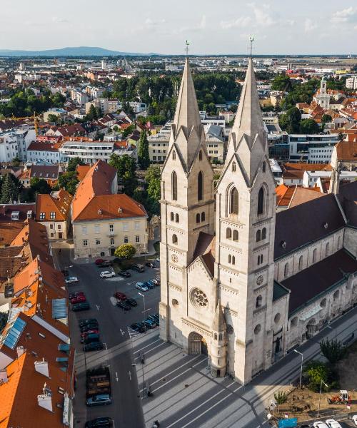 A beautiful view of Wiener Neustadt