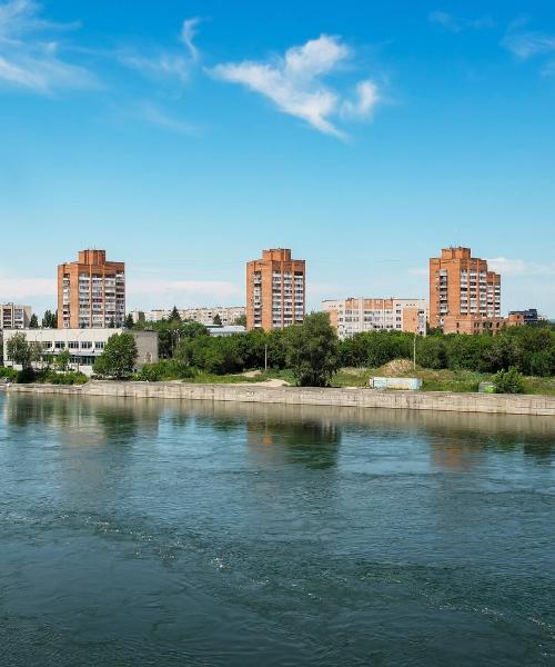A beautiful view of Ustʼ-Kamenogorsk