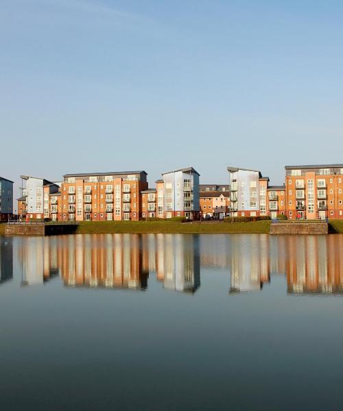 A beautiful view of Llanelli – a popular city among our users