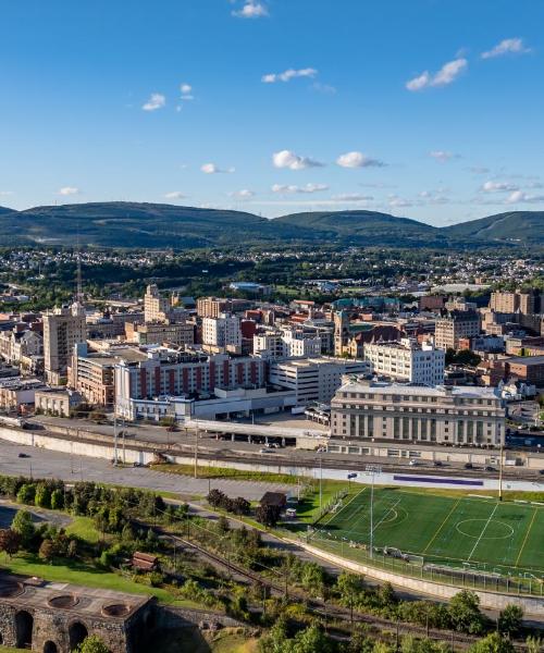 A beautiful view of Scranton