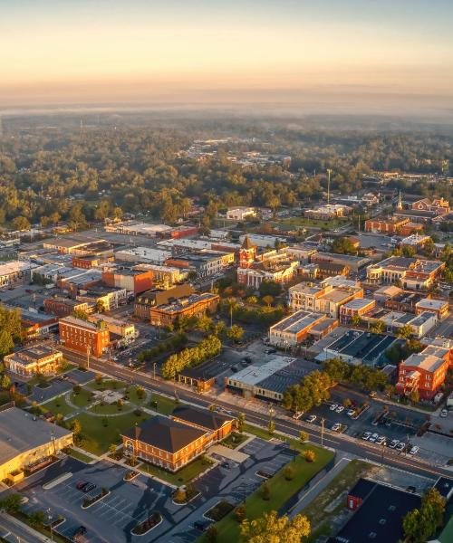 A beautiful view of Statesboro