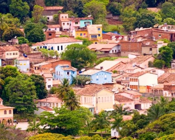 Una bonita vista de Lencoes