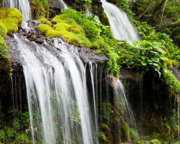 Caldas Novas şehrinden güzel bir manzara