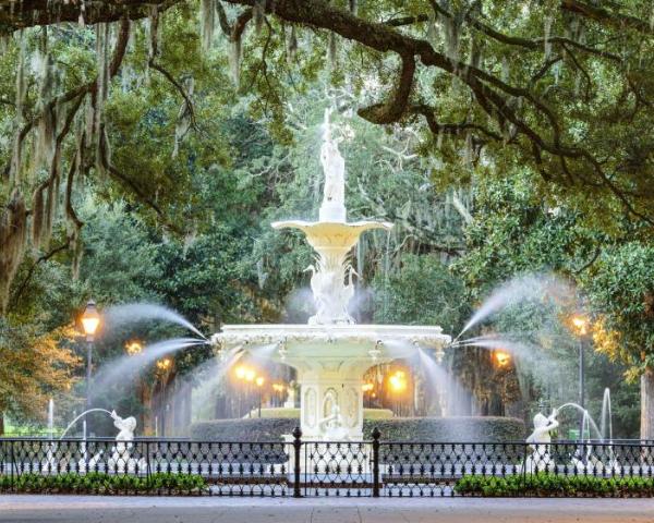 A beautiful view of Savannah.