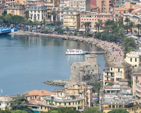 A beautiful view of Rapallo.