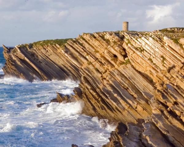 A beautiful view of Peniche.