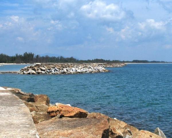 Uma bela vista de Ban Bangnara