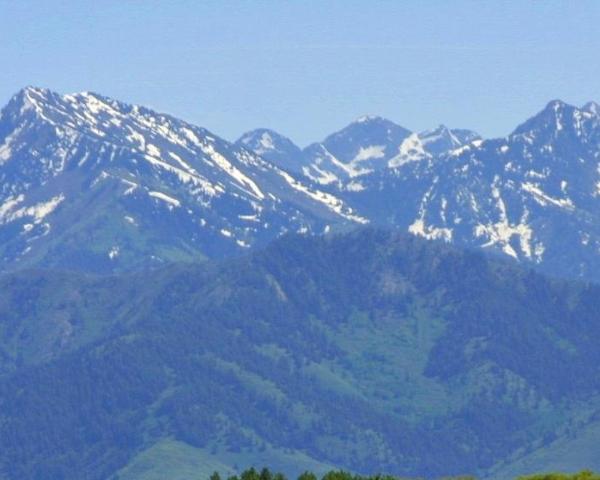 Krásny pohľad na mesto West Jordan