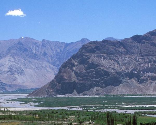 A beautiful view of Nubra