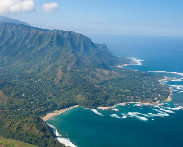 A beautiful view of Princeville