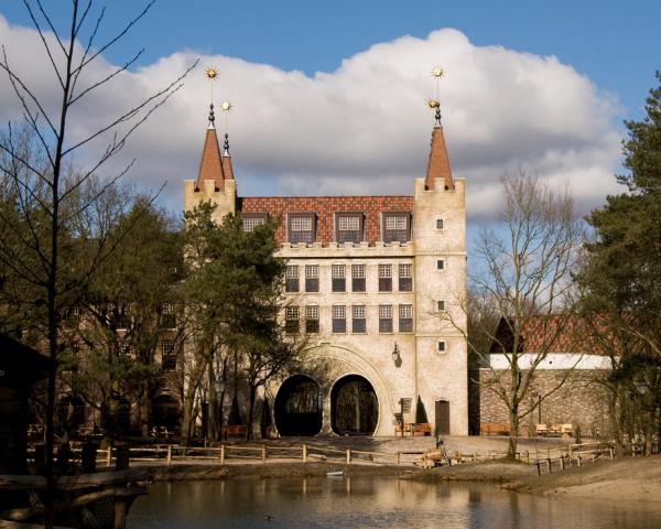 Piękny widok miasta Kaatsheuvel