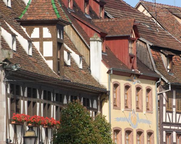 Una bonita vista de Obernai