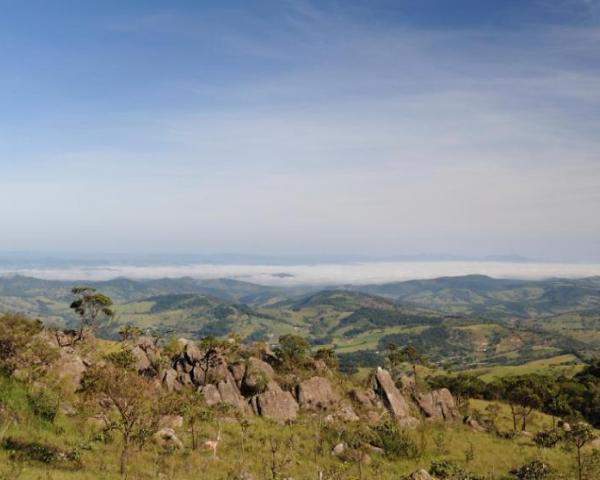 A beautiful view of Pedra Azul.