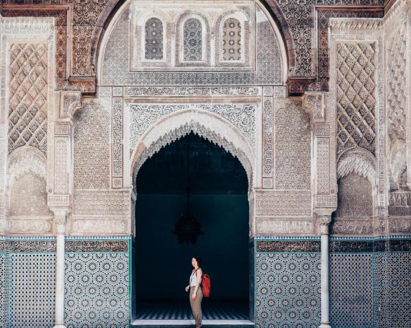 A beautiful view of Marrakesh