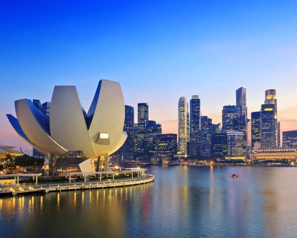 Uma bela vista de: Singapura