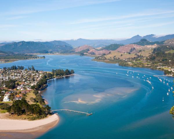 Una bella vista de Tairua