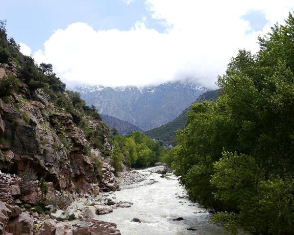 A beautiful view of Ourika.