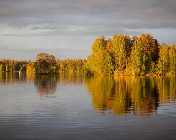 A beautiful view of Aanekoski.