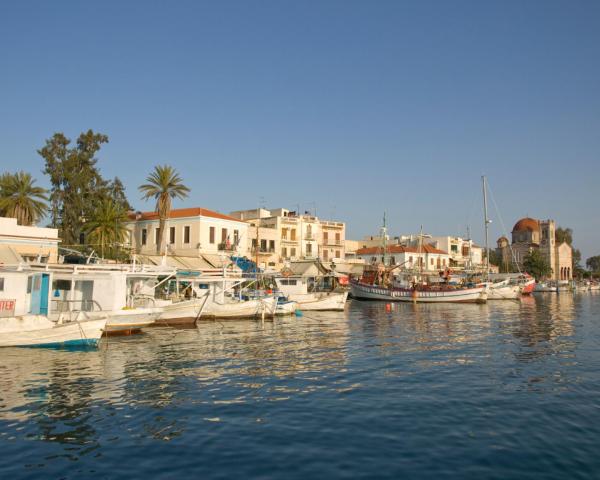 En smuk udsigt over Aegina