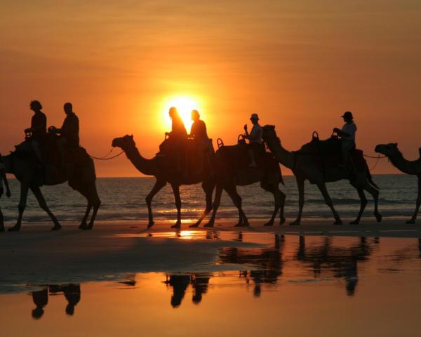 Krásny pohľad na mesto Broome