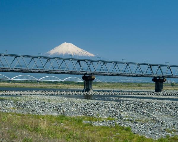 A beautiful view of Fuji