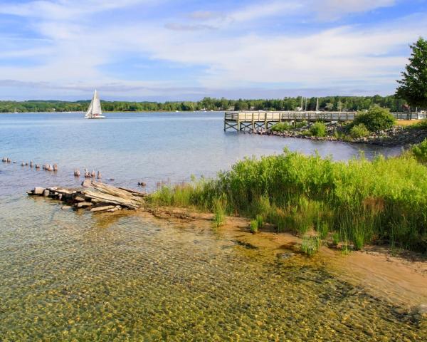 Ein schöner Blick auf Suttons Bay