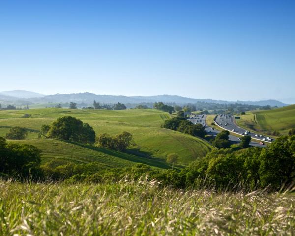 Uma bela vista de San Carlos