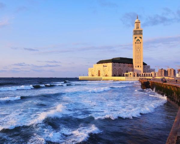 A beautiful view of Casablanca.