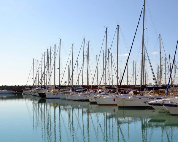 A beautiful view of Lido di Ostia.