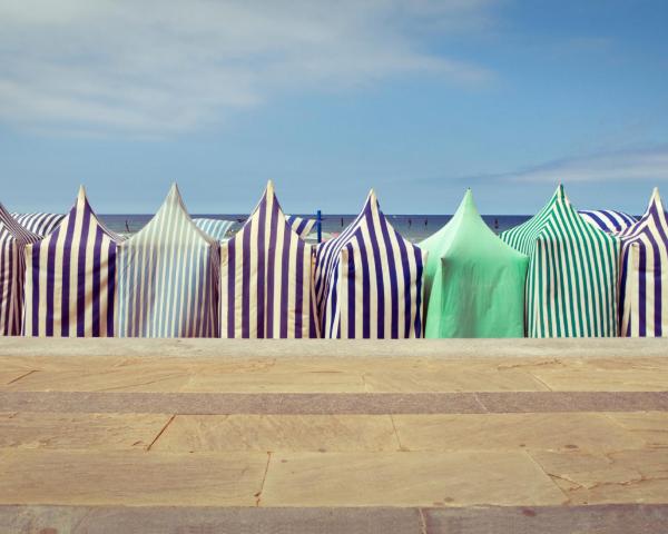 A beautiful view of Zarautz.