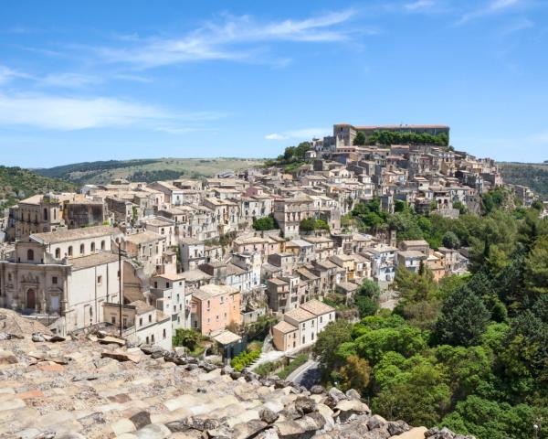 A beautiful view of Ragusa.