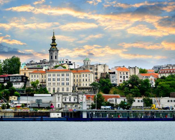 A beautiful view of Belgrade.