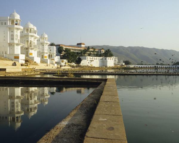 Una bonita vista de Pushkar