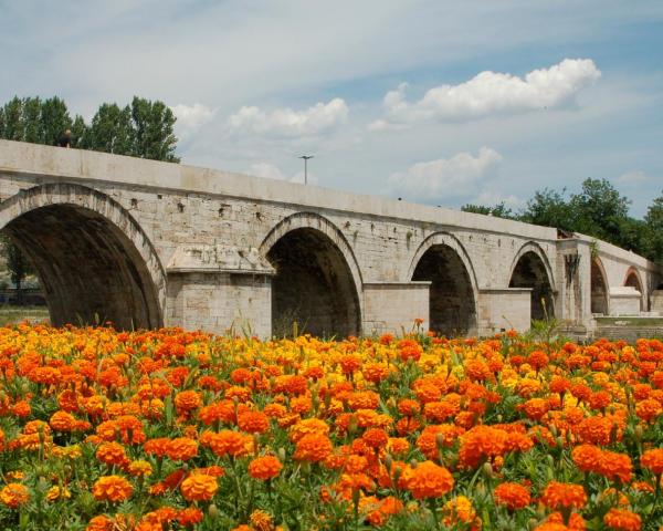 A beautiful view of Skopje