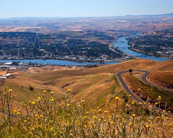 A beautiful view of Lewiston.