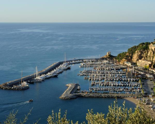 A beautiful view of Alassio