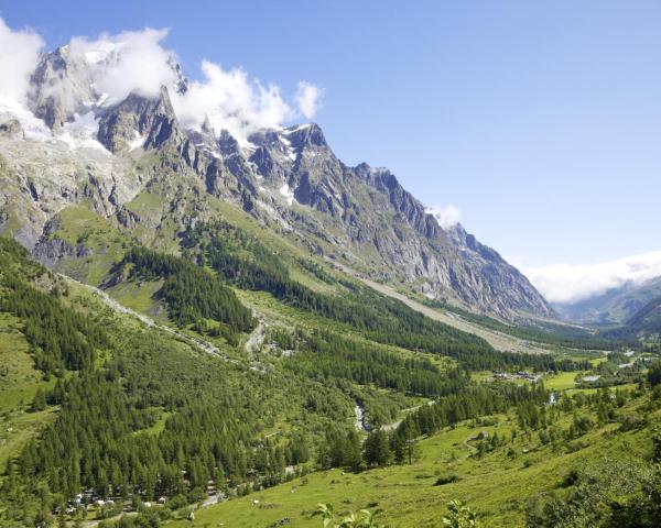 A beautiful view of Aosta.