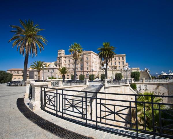 A beautiful view of Cagliari.