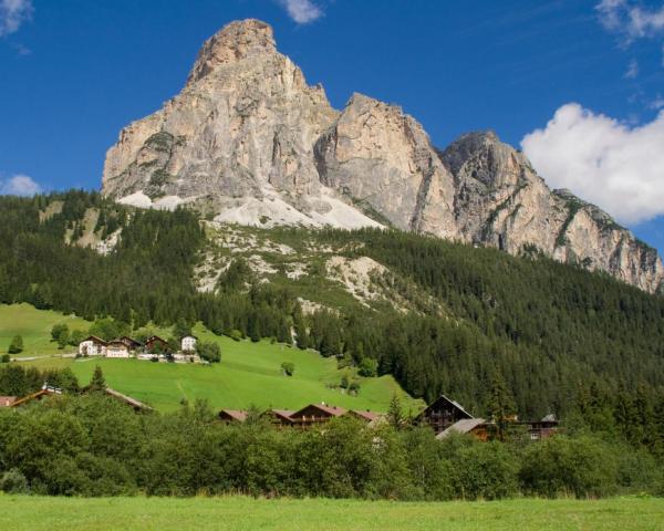 A beautiful view of Corvara.