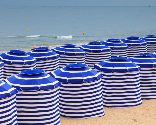 A beautiful view of Cabourg.