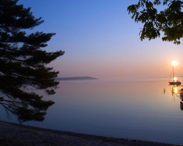 Ein schöner Blick auf Traverse City