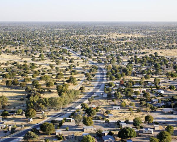 A beautiful view of Maun