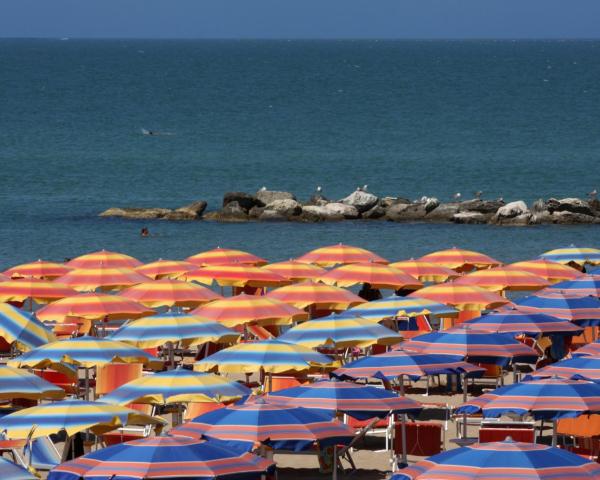 Ein schöner Blick auf Milano Marittima