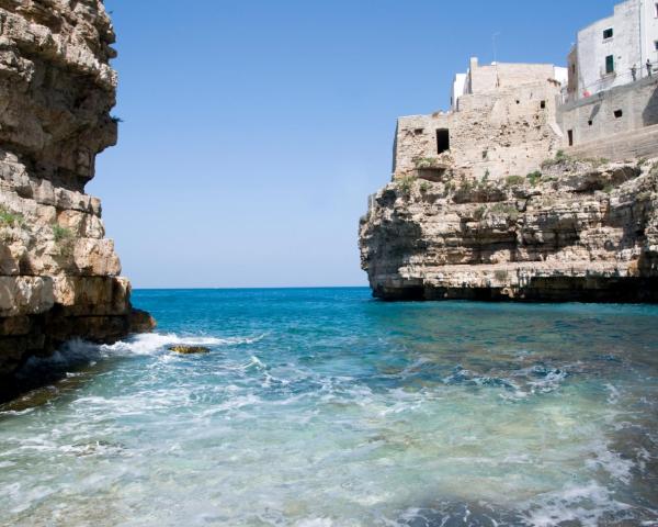 A beautiful view of Polignano.